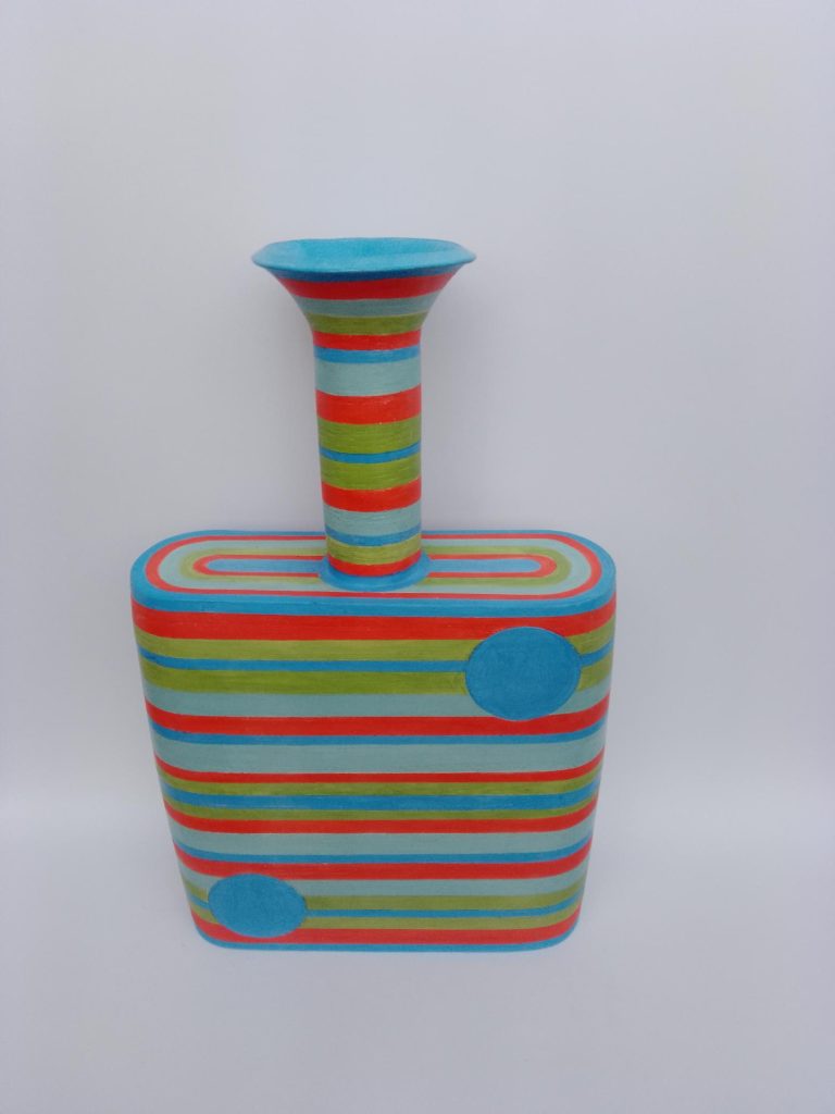 Kate Stride striped form 1