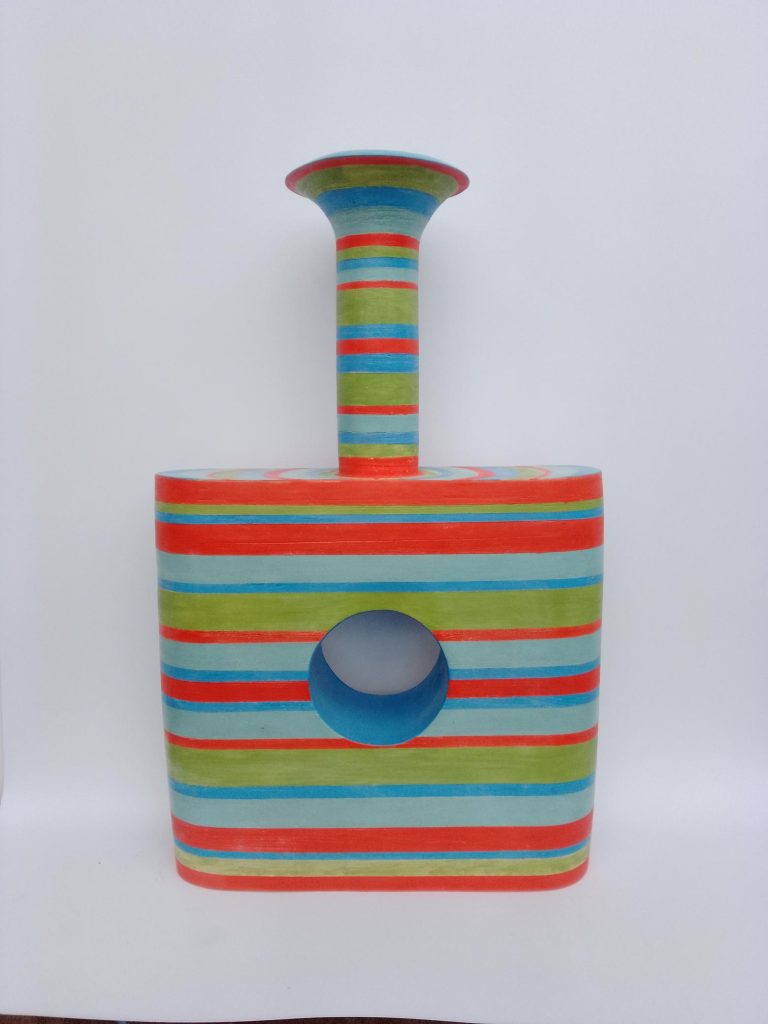 Kate Stride striped form 1