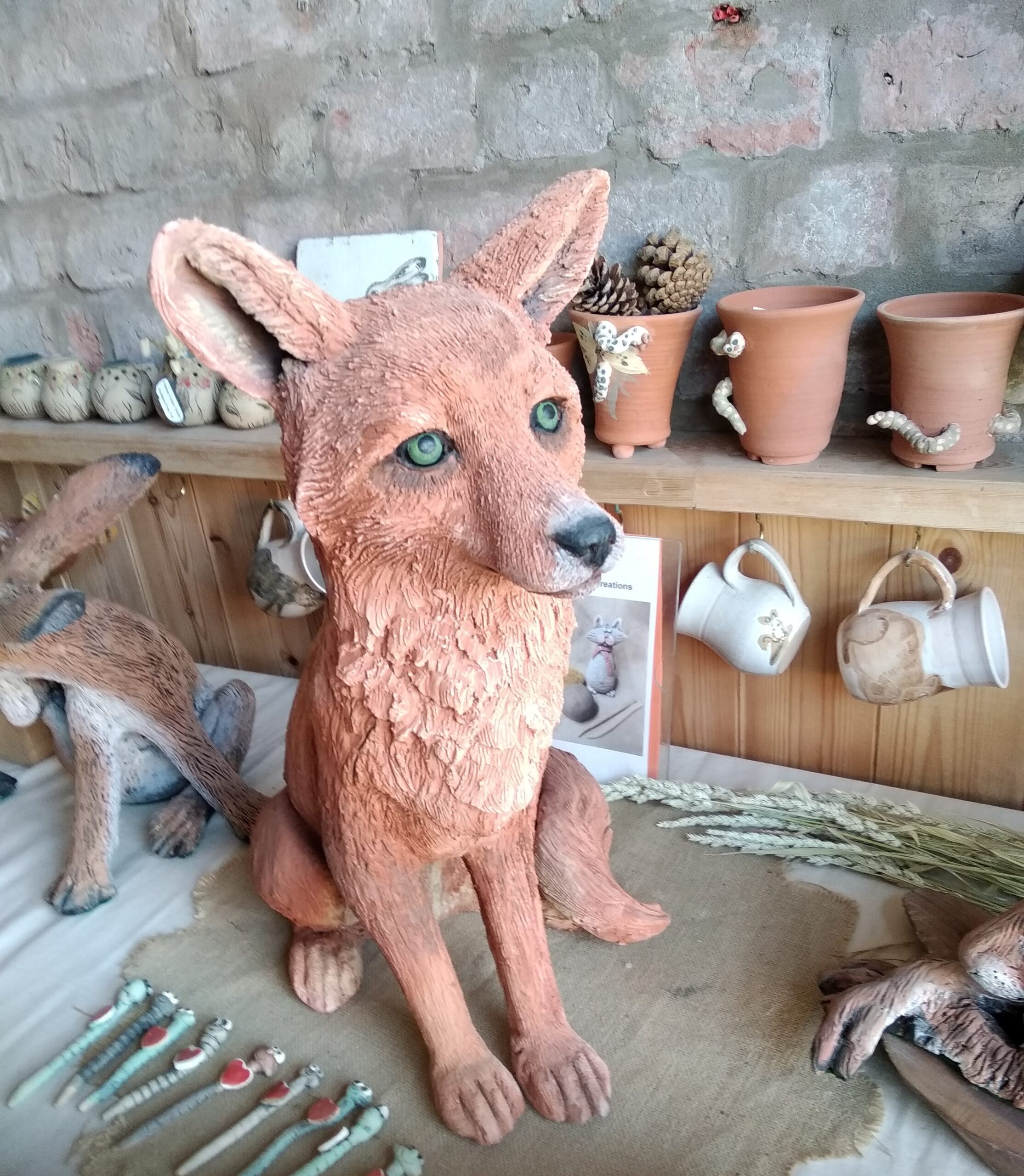 Sitting Fox - Donnas Peterson