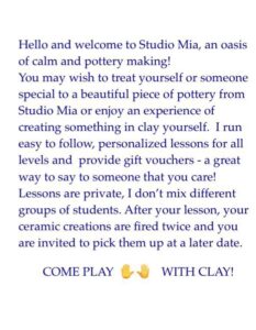 Come play with clay