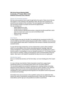 AGM 2024 Notes